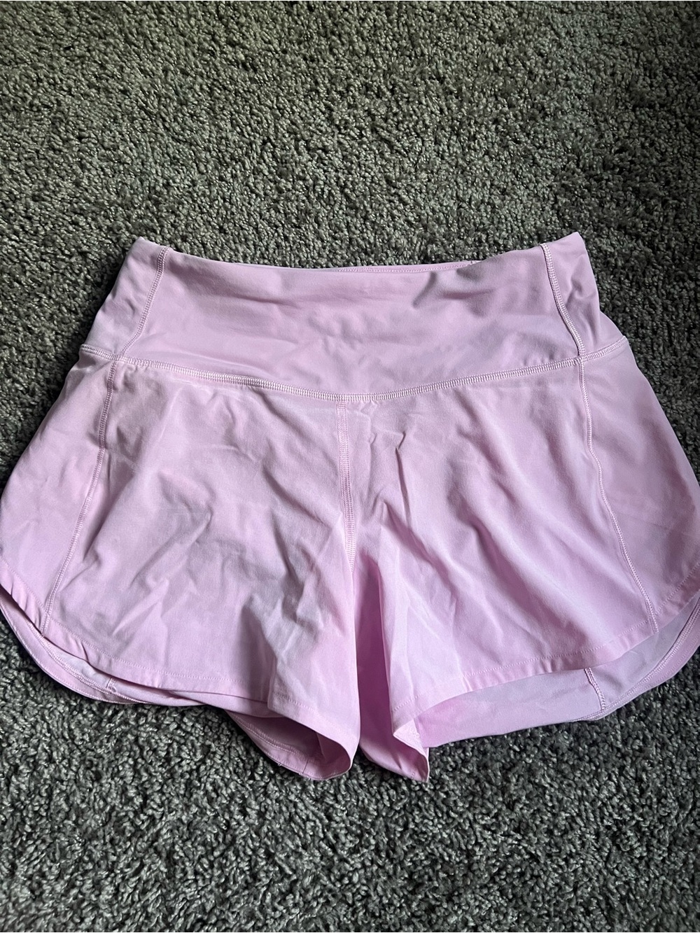 lululemon athletica Light Pink Athletic Shorts